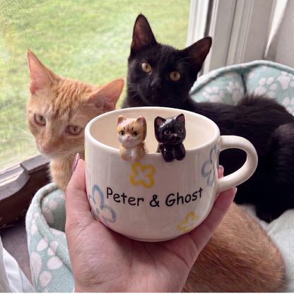 Kittera | Handgemachte Haustiertasse
