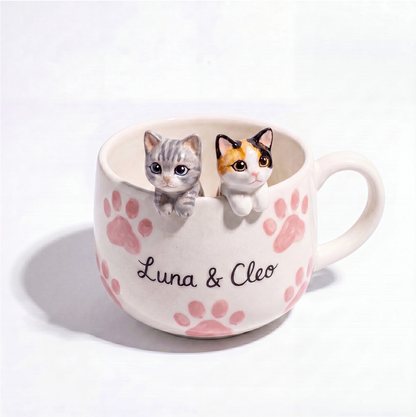 Kittera | Handgemachte Haustiertasse
