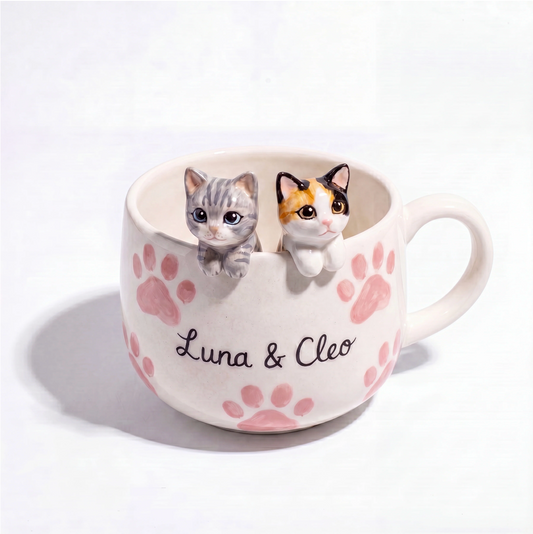 Kittera | Handgemachte Haustiertasse