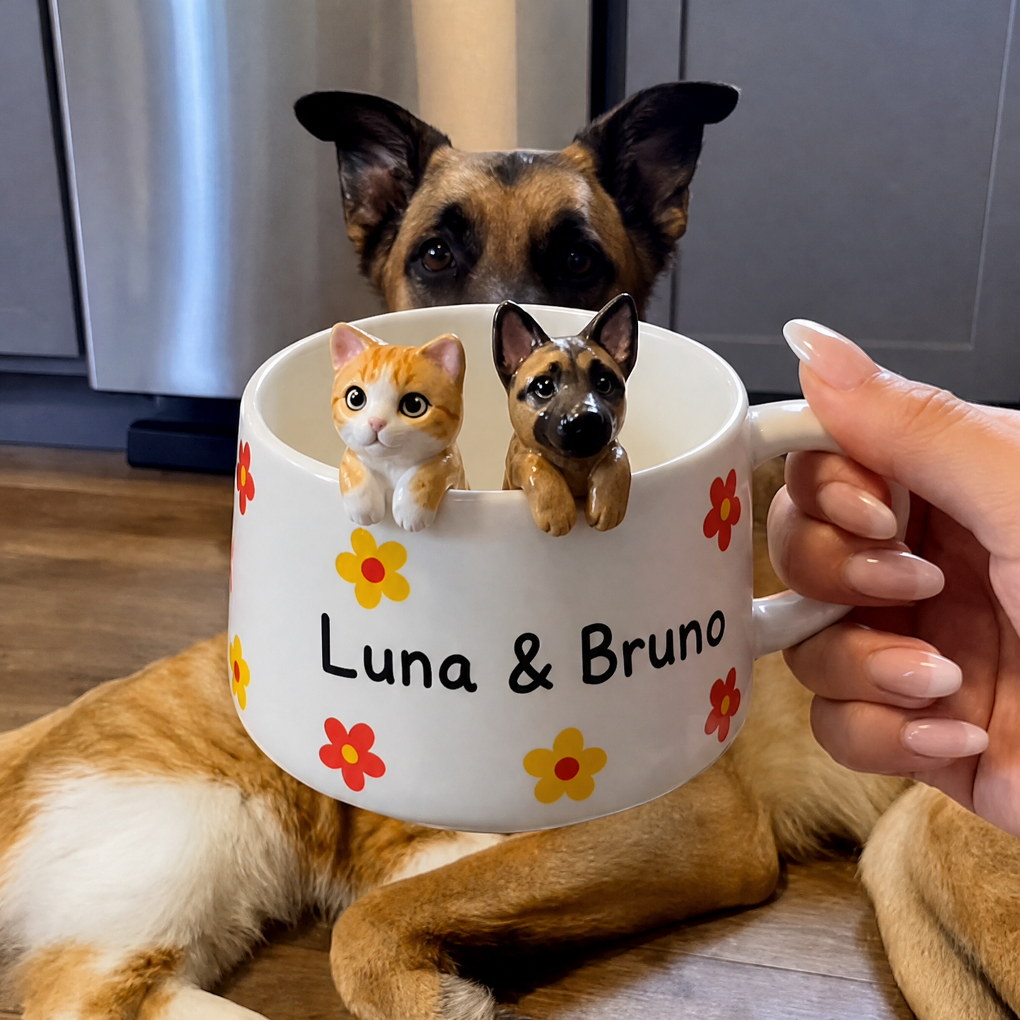 Kittera | Handgemachte Haustiertasse
