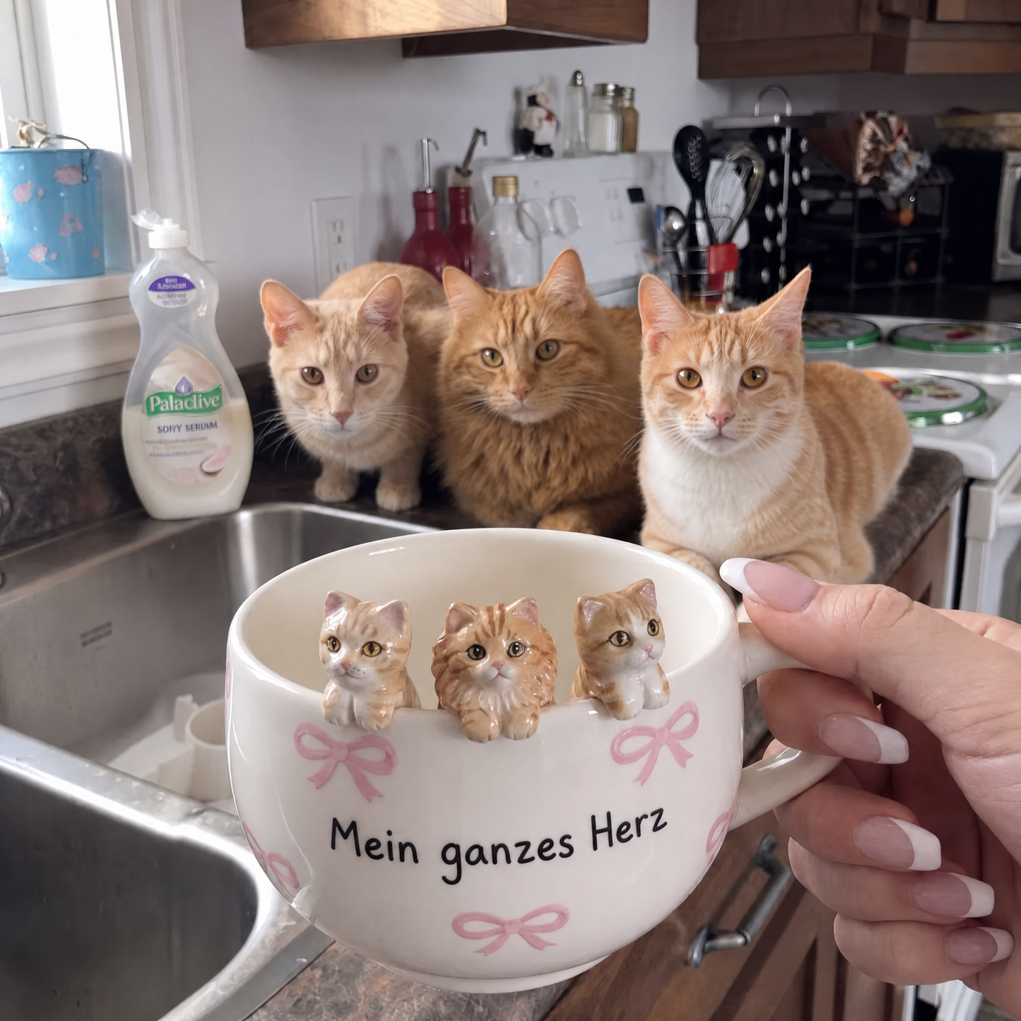 Kittera | Handgemachte Haustiertasse